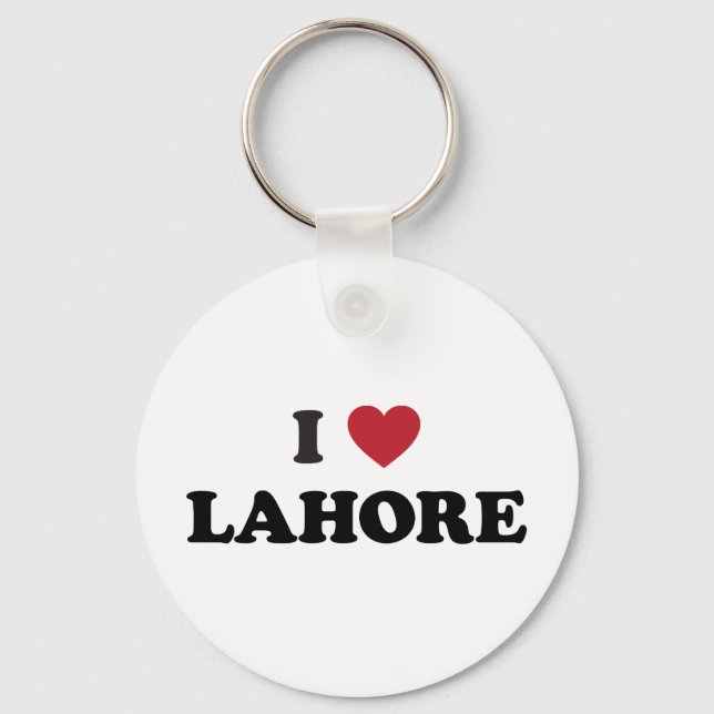 Llavero Corazón de Lahore Pakistán (Anverso)