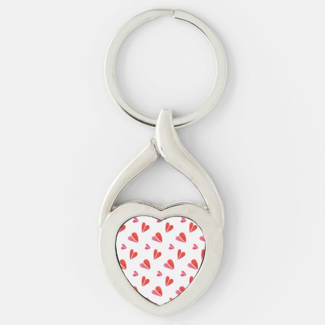 Llavero Corazón de Metal MINI HEARTS (Anverso)