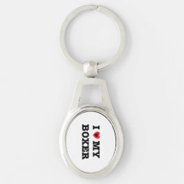 Llavero Corazón de mi llave Metalizado Boxer