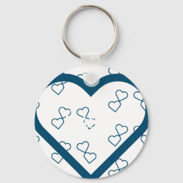 Llavero Corazón de nombre personalizado