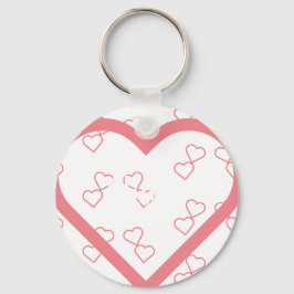 Llavero Corazón de nombre personalizado del bebé