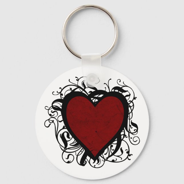 Llavero Corazón decorativo (Anverso)
