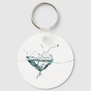Llavero corazón del agua