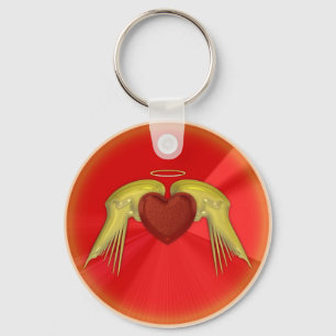 Llavero Corazón del ángel