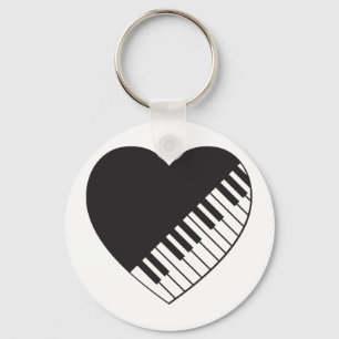Llavero Corazón del piano