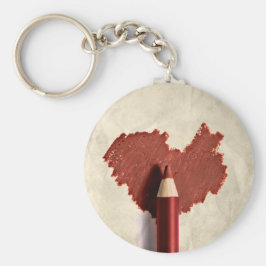 Llavero Corazón escarchado