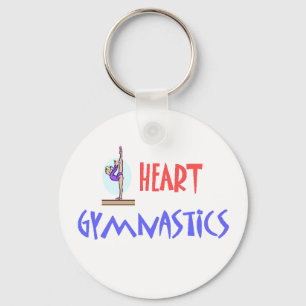 LLAVERO CORAZÓN GIMNASTICA KEYCHAIN