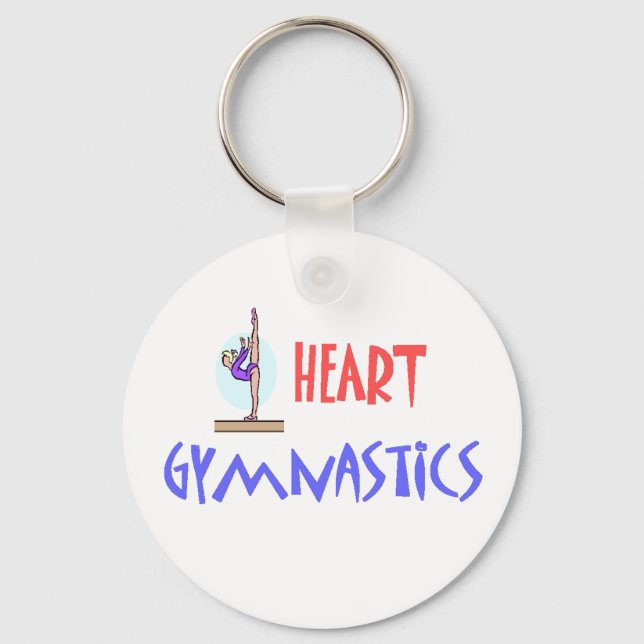 LLAVERO CORAZÓN GIMNASTICA KEYCHAIN (Anverso)