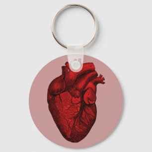 Llavero Corazón humano anatómico