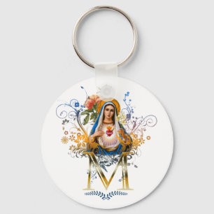 Llavero Corazón inmaculado de María