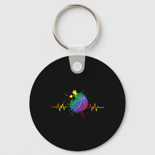 Llavero Corazón latiendo arcoíris Lgbt Orgullo gay lesbian