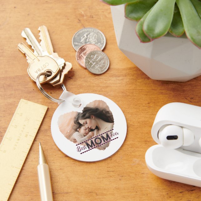 Llavero Corazón, Mejor Mamá. (Escritorio )