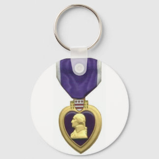 Llavero Corazón morado