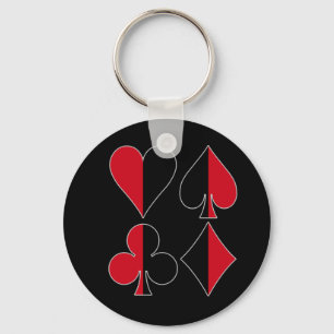 Llavero Corazón Pica Diamante Club