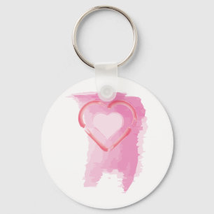 Llavero Corazón pintado