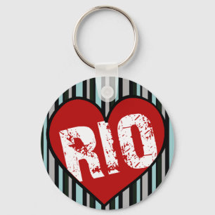 Llavero corazón rio de janeiro