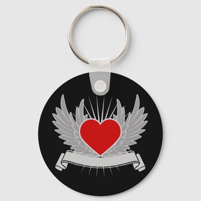 Llavero Corazón rojo (Anverso)