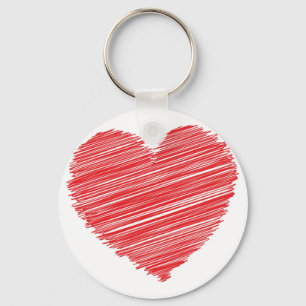 Llavero Corazón rojo