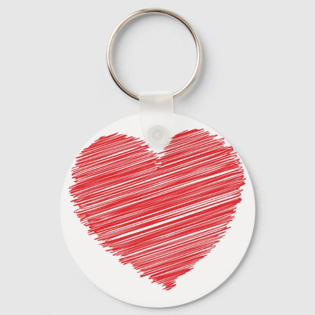 Llavero Corazón rojo (Anverso)