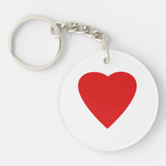 Llavero Corazón rojo del amor