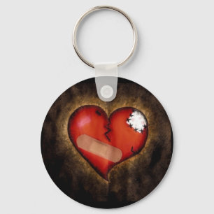 Llavero Corazón roto/mending Corazón-cadena