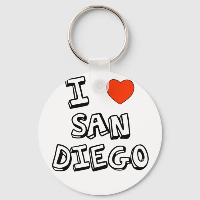 Llavero Corazón San Diego (Anverso)