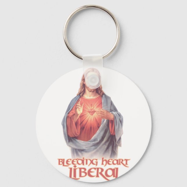 Llavero Corazón sangrante Jesús Liberal (Anverso)