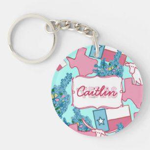 Llavero Corazón Texas