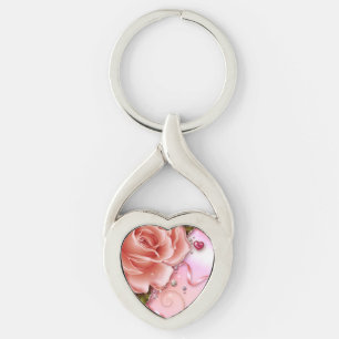 Llavero Corazón torcido de amor