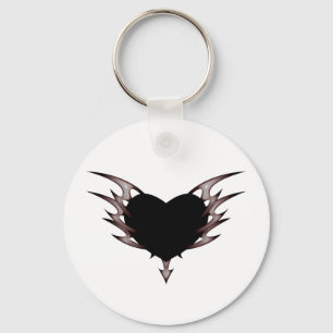 Llavero corazón tribal