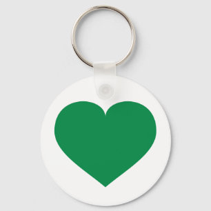 Llavero Corazón verde