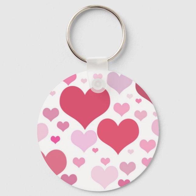 Llavero Corazones Bonitos (Anverso)