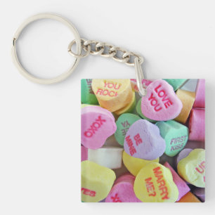 Llavero Corazones de caramelo