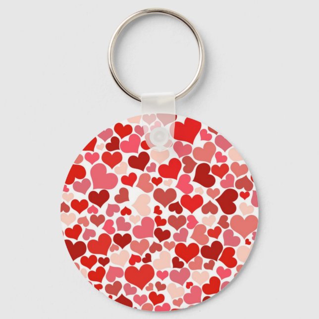 Llavero Corazones de corte (Anverso)