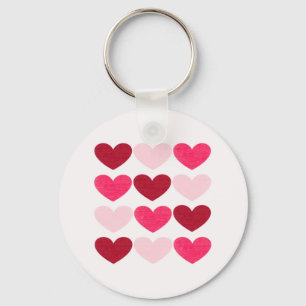 Llavero Corazones de San Valentín