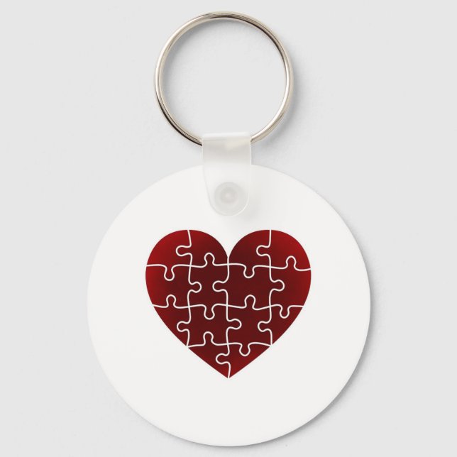 Llavero Corazones desconcertados (Anverso)