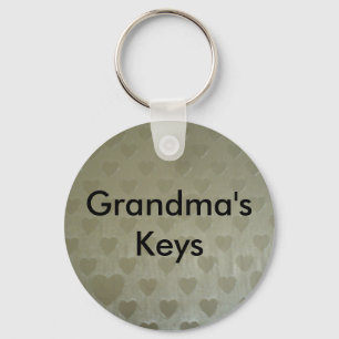 Llavero Corazones dorados