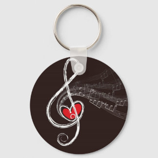 Llavero Corazones musicales