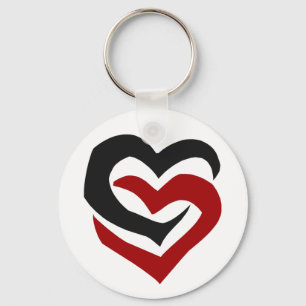 Llavero Corazones vinculados