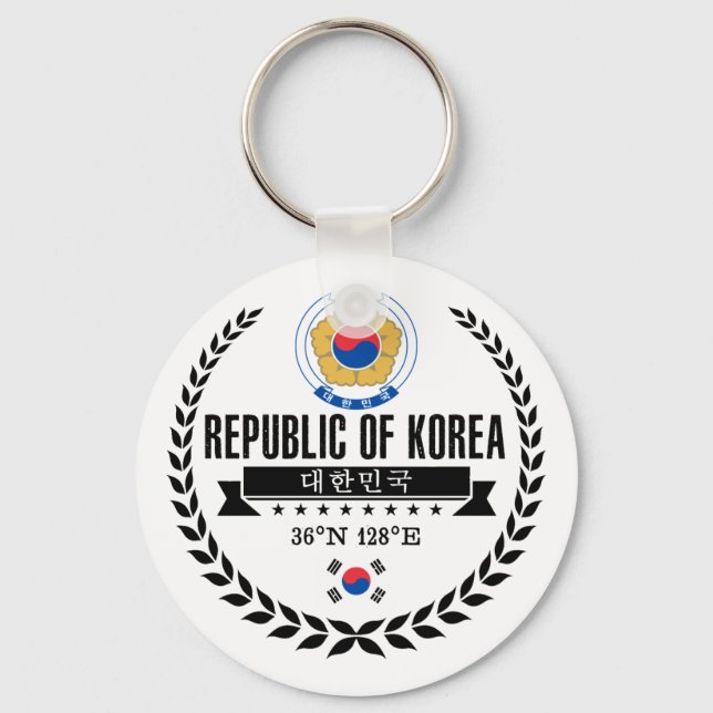 Llavero Corea del Sur (Anverso)