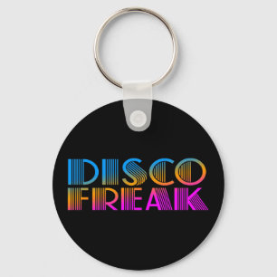 LLAVERO COREY TIGER AÑOS 80 RETRO DISCO FREAK MULTICOLOR
