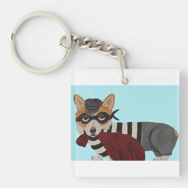 Llavero Corgi Burglar (Frente)
