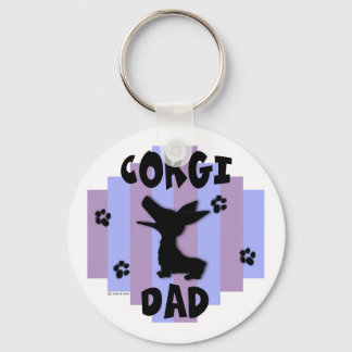 Llavero Corgi Dad Keychain