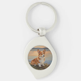Llavero Corgi galés de Pembroke