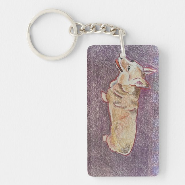 Llavero Corgi Keychain (Frente)