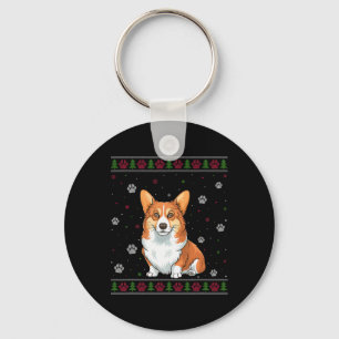 Llavero Corgi Navidades Sweater Xmas Mascota Animal Dog Lo
