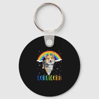 Llavero Corgicorn Corgi Unicorn Girls Boys Kids Rainbow Gi