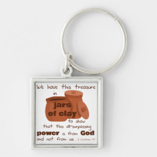 Llavero Corintios 4:7 Keychain (Jars of Clay)