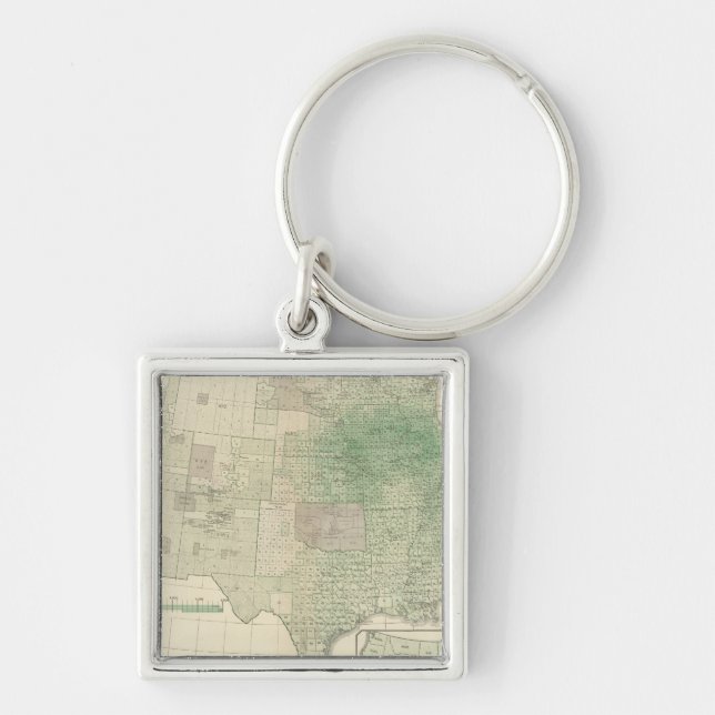 Llavero Corn por milla cuadrada (Frente)