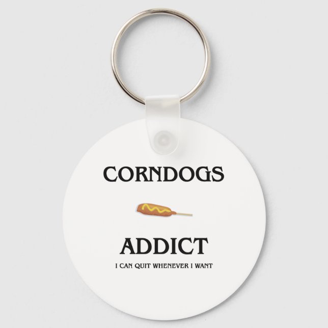 Llavero Corndogs Addict (Anverso)